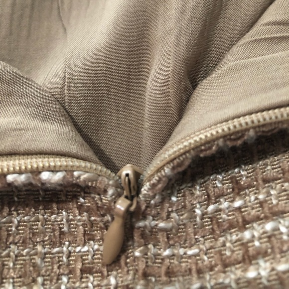 Pink Lily- Brown Tweed Skirt - Picture 13 of 14